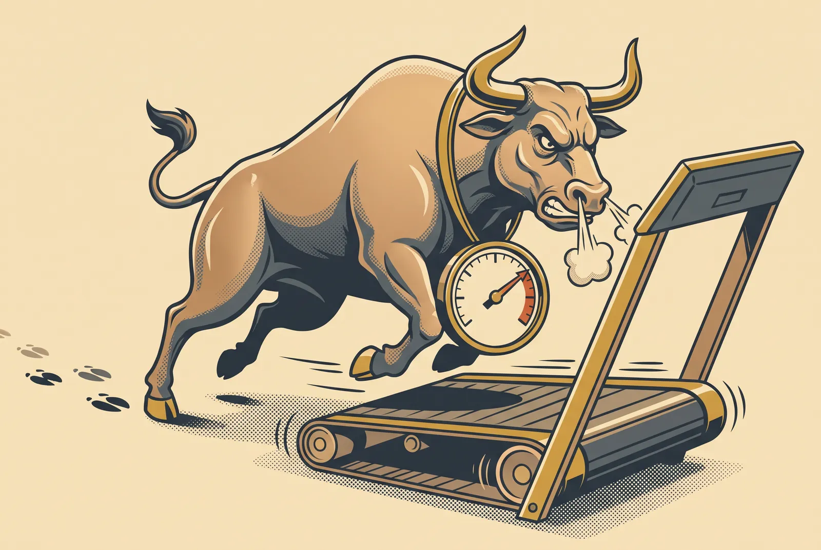 Cover illustration: A Higher 'Bullish Score' Came Before Weaker Returns: 28 of 28 Correlations Were Negative